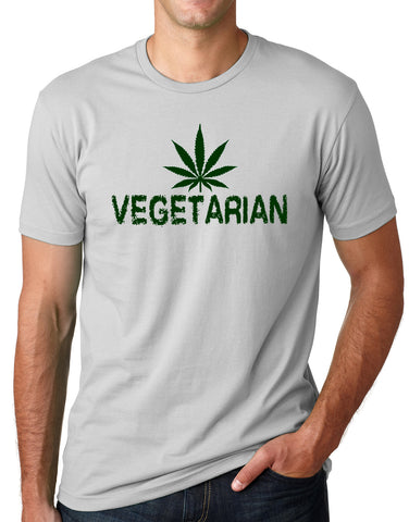 Think Out Loud Apparel Marijuana Vegetarian Funny Marihuana Shirt Cannabis Humor
