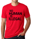 Think Out Loud Apparel No Human Is Illegal Humanitarian t shirt immigration Tee