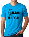 Think Out Loud Apparel No Human Is Illegal Humanitarian t shirt immigration Tee