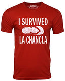 I Survived La Chancla Funny T Shirt Mexican Humor Tee