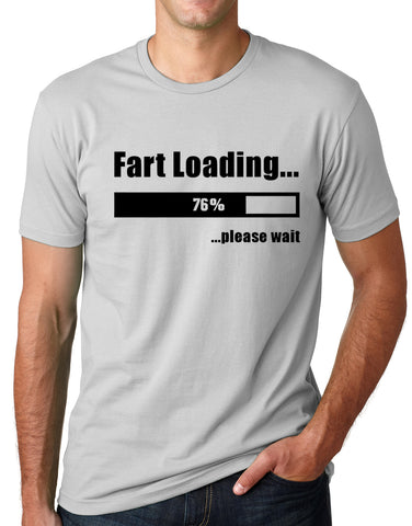 Think Out Loud Apparel Fart Loading Funny T-Shirt joke Tee