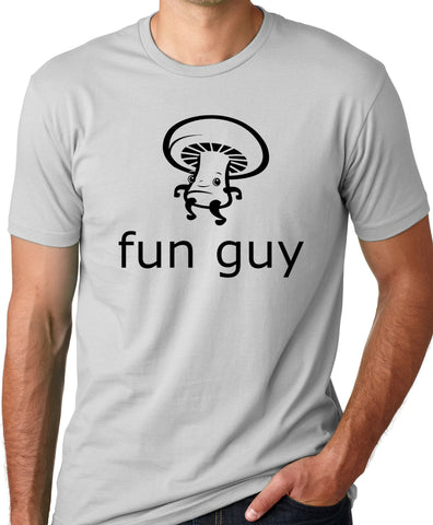 Think Out Loud Apparel Funguy Funny Mushroom Tee Fun Guy T-Shirt