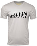 Think Out loud Apparel Guitar Player Evolution Funny T-Shirt Guitarist musician Tee