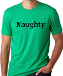Think Out Loud Apparel Naughty Funny Christmas T-shirt