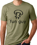 Think Out Loud Apparel Funguy Funny Mushroom Tee Fun Guy T-Shirt