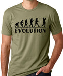Think Out Loud Apparel Golf Evolution Funny T-shirt Golfer Humor Tee
