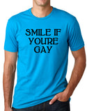 Think Out Loud Apparel Smile If Youre Gay Funy Gay Pride T-Shirt
