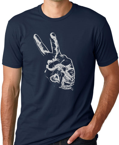 Think Out Loud Apparel Peace Out T-Shirt Peace Sign Tee